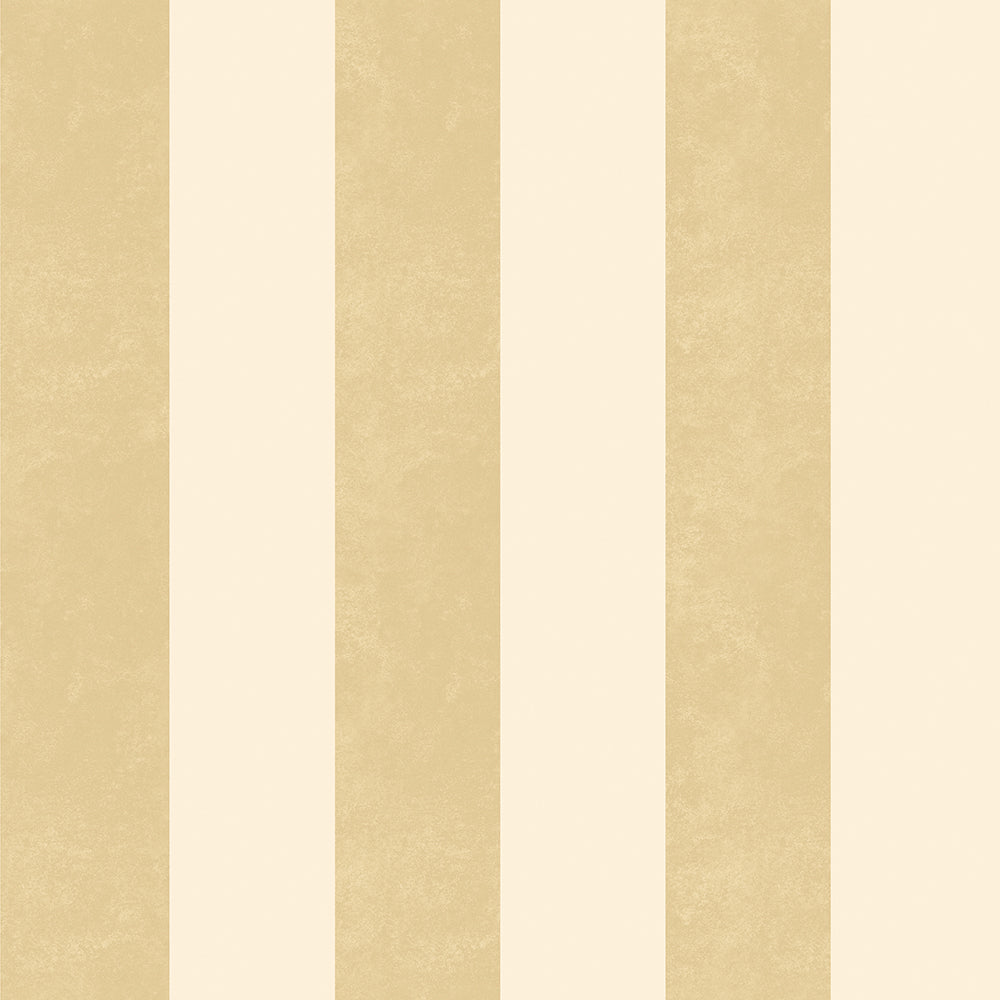 TEXTURED STRIPE - Gold & Cream