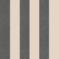 TEXTURED STRIPE - Black & Stone