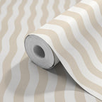WAVY STRIPE - Linen & Ivory
