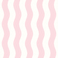WAVY STRIPE - Pink & White