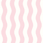 WAVY STRIPE - Pink & White