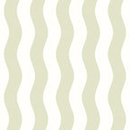 WAVY STRIPE - Apple & White