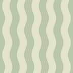 WAVY STRIPE - Tonal Green