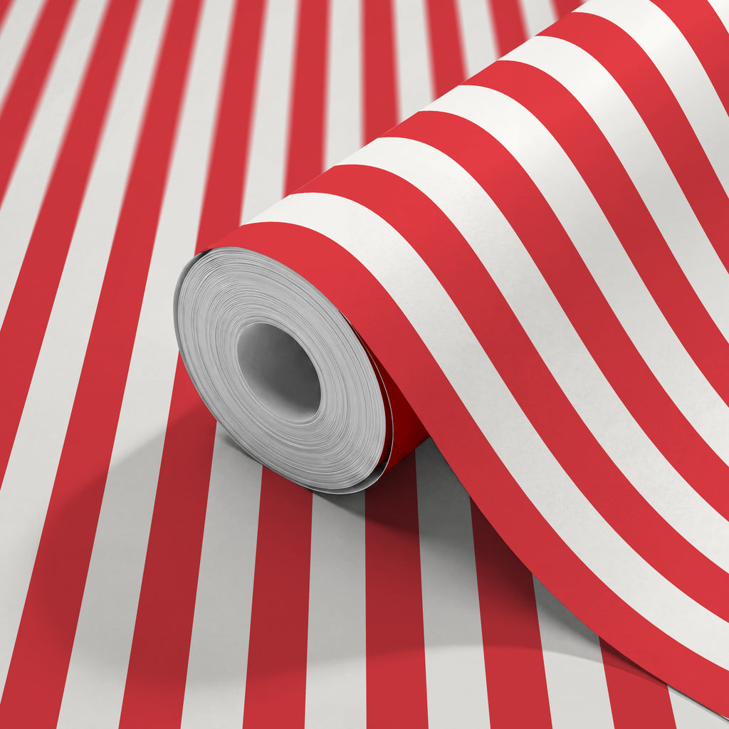 CLASSIC STRIPE - Red & White