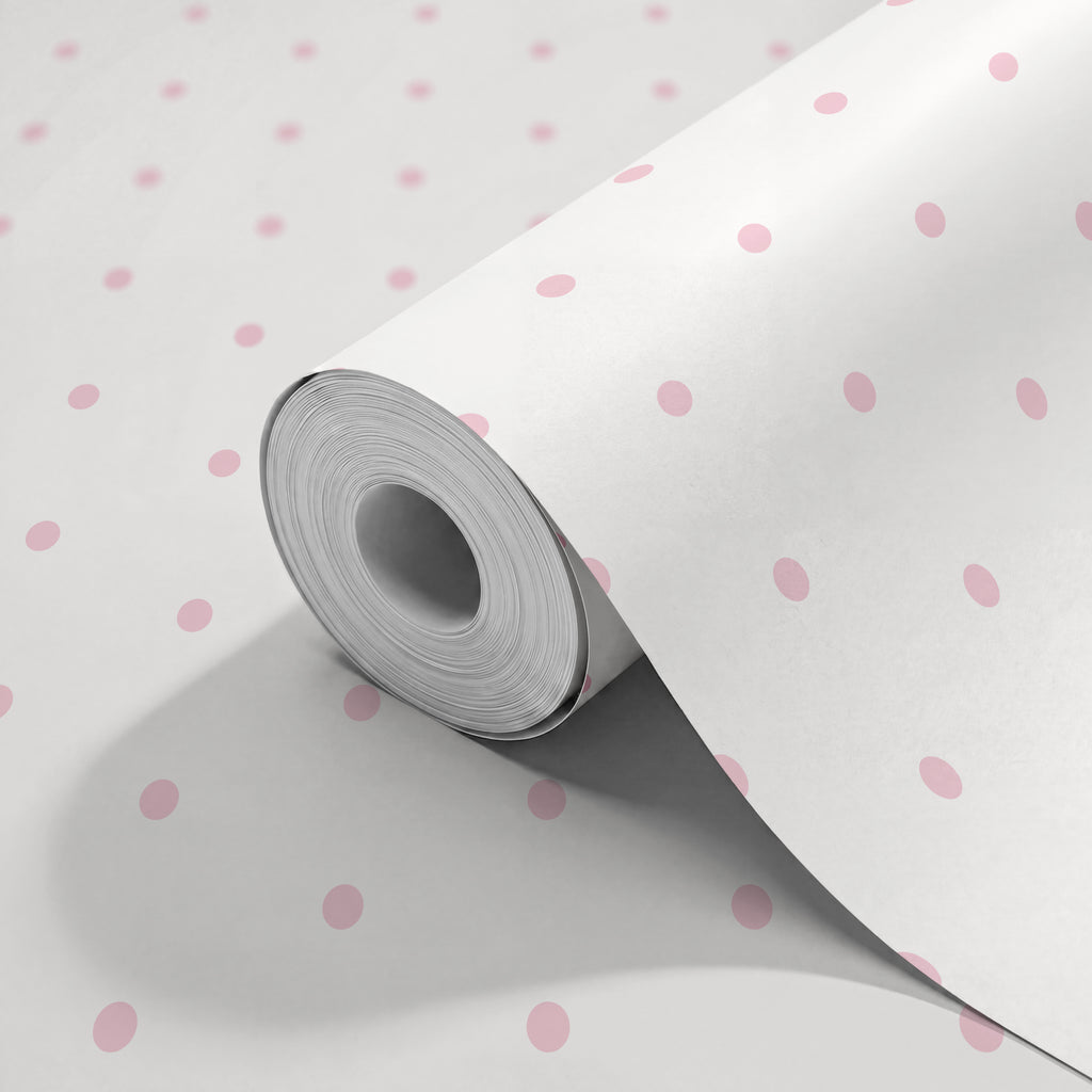 POLKA DOT SPOT - Pink & White