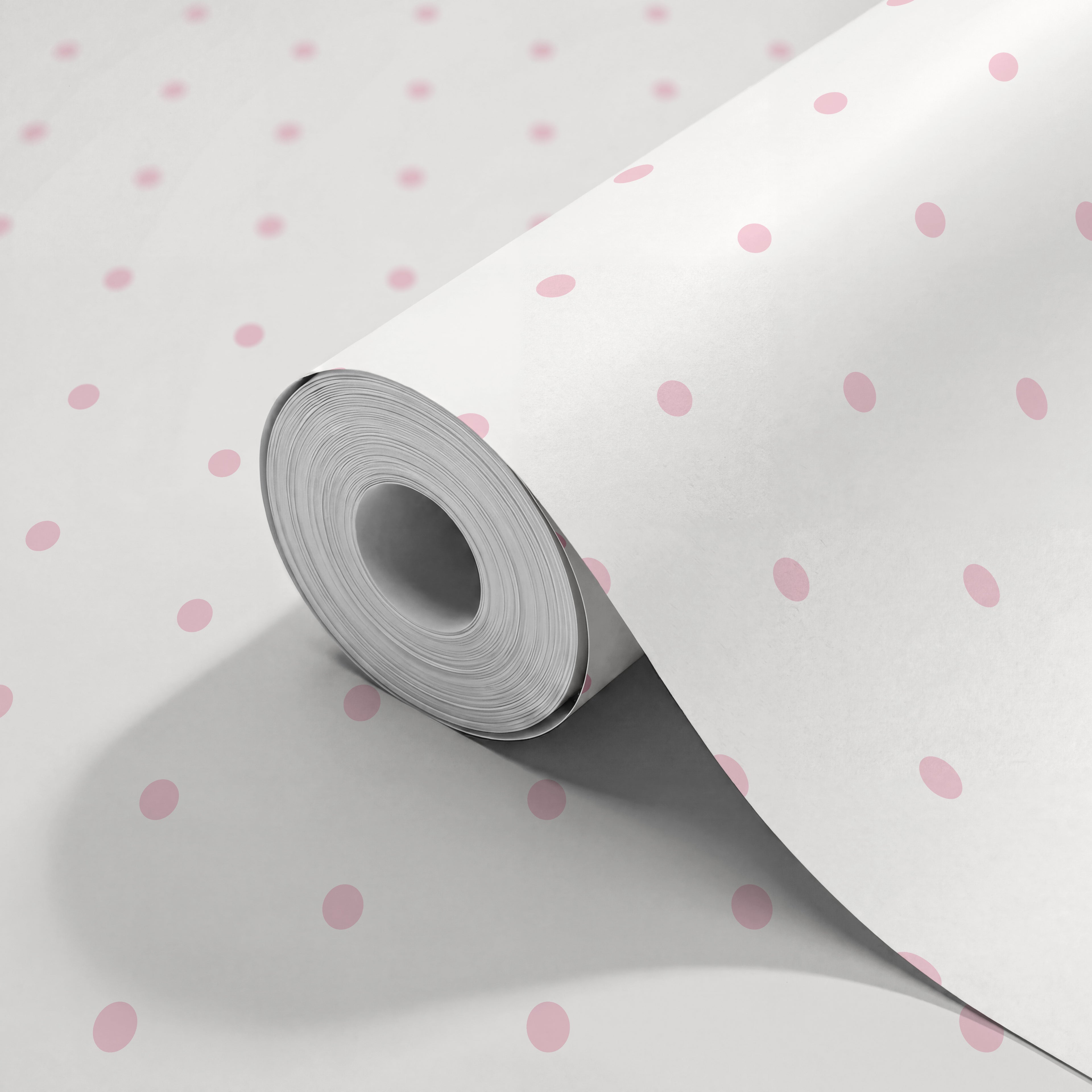 POLKA DOT SPOT - Pink & White