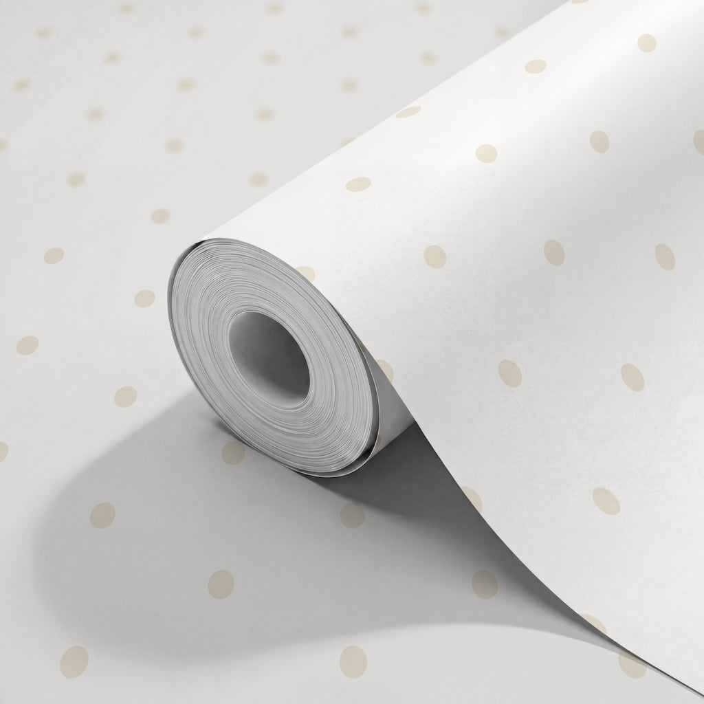 POLKA DOT SPOT - Natural & White