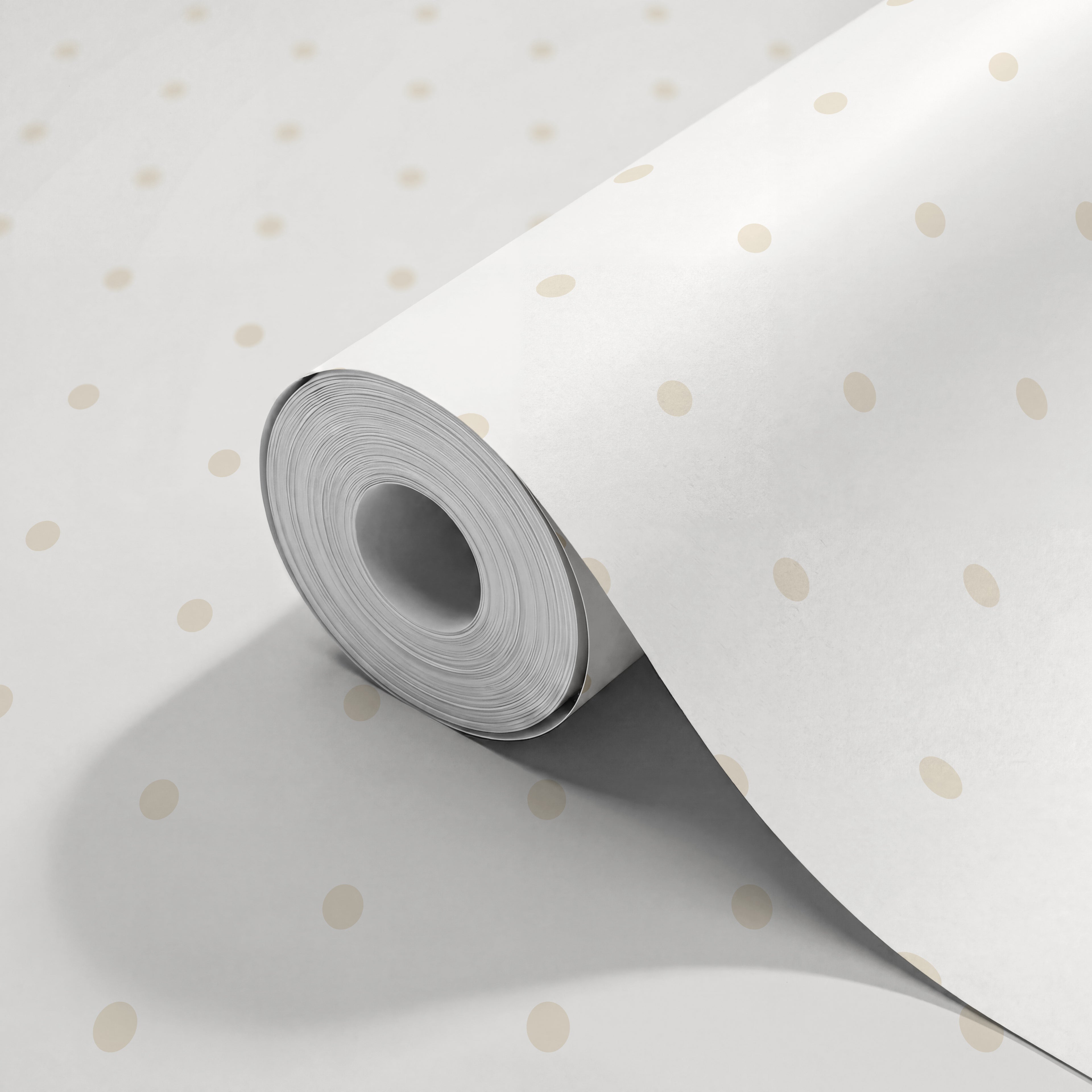 POLKA DOT SPOT - Natural & White