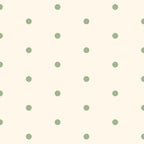 POLKA DOT SPOT - Green & Ivory