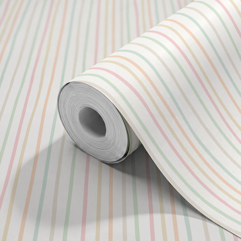 WOBBLY STRIPE - Natural Mix