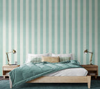 TEXTURED STRIPE - Duckegg Blue