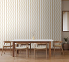 WAVY STRIPE - Linen & Ivory