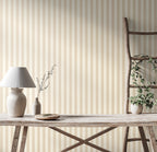 CLASSIC STRIPE - Linen & Ivory