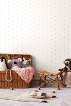 POLKA DOT SPOT - Pink & White